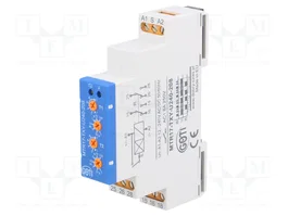DOBRY CZAS MTR17-TXY-U240-208 Relé de tiempo 1s÷100h SPDT x2