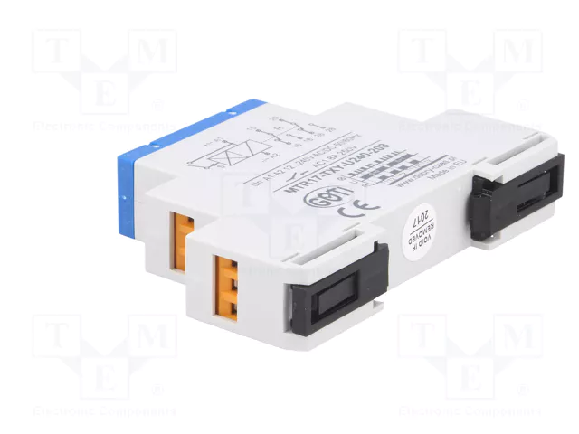 DOBRY CZAS MTR17-TXY-U240-208 Relé de tiempo 1s÷100h SPDT x2 DOBRY CZAS MTR17-TXY-U240-208 Relé de tiempo 1s÷100h SPDT x2