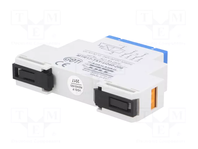 DOBRY CZAS MTR17-TXY-U240-208 Relé de tiempo 1s÷100h SPDT x2 DOBRY CZAS MTR17-TXY-U240-208 Relé de tiempo 1s÷100h SPDT x2