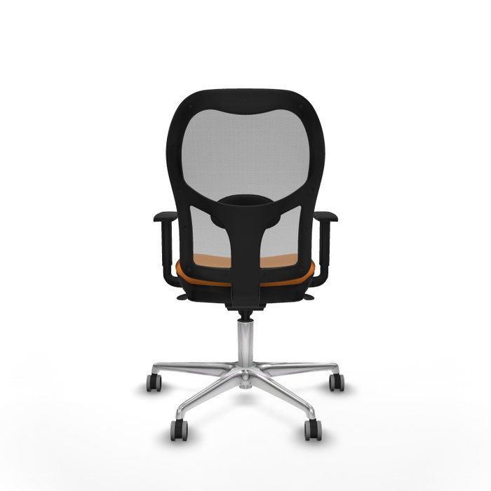 PIQUERAS Y CRESPO Silla de oficina Jorquera Naranja y Gris PIQUERAS Y CRESPO Silla de oficina Jorquera Naranja y Gris