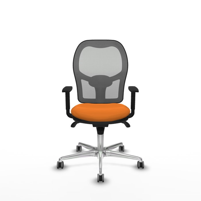 PIQUERAS Y CRESPO Silla de oficina Jorquera Naranja y Gris PIQUERAS Y CRESPO Silla de oficina Jorquera Naranja y Gris