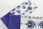DKD Home Decor Set de 2 Paños de Cocina de Algodón Azulejos 60x40x0,5 cm