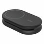 Belkin Base de carga inalámbrica 2 en 1 WIZ028VFbk magnética Qi2 15W plegable negra