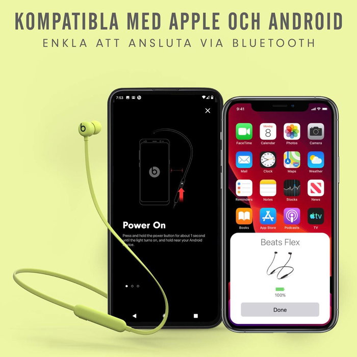 Apple Beats Flex Auriculares Inalámbricos Azul Apple Beats Flex Auriculares Inalámbricos Azul