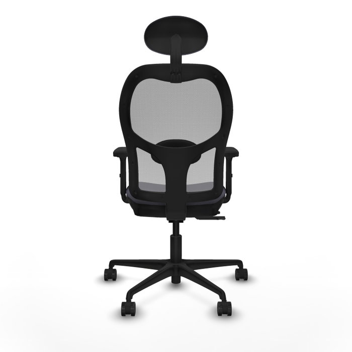 PIQUERAS Y CRESPO Silla de oficina Jorquera con mecanismo Sincro/Traslack, Gris
