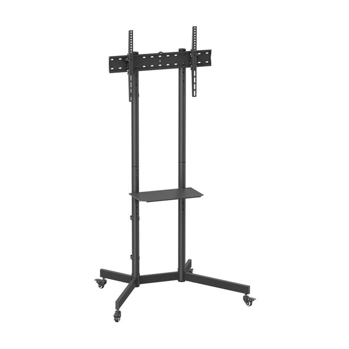 Aisens Soporte de Suelo Eco FT70TE-333 con Ruedas y Bandeja para DVD, Negro Aisens Soporte de Suelo Eco FT70TE-333 con Ruedas y Bandeja para DVD, Negro