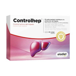 Eladiet Controlhep 60 Comprimidos Complemento Alimenticio Hepático y Depurativo