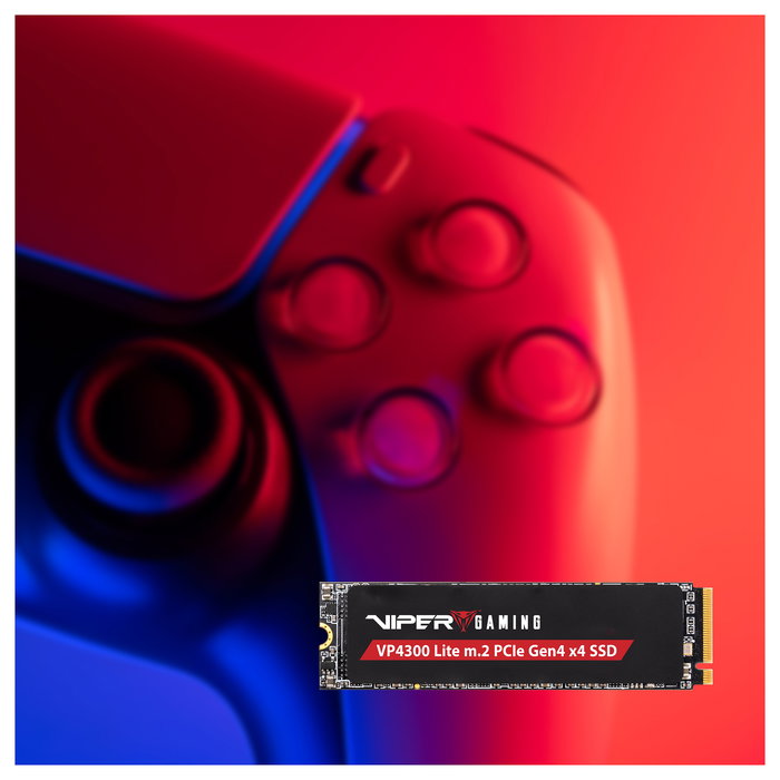 Patriot VP4300 Lite 1 TB SSD M.2 PCIe 4.0 NVMe (schwarz)