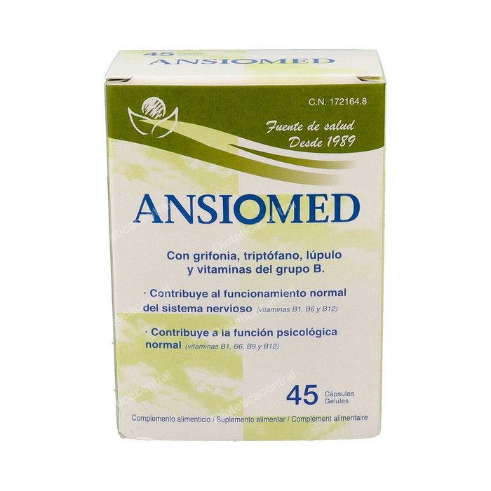 BIOSERUM Ansiomed 45 cápsulas