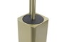 DKD Home Decor Escobillero y Portarrollos Dorado Mate SHINNING 26