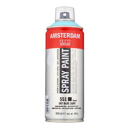 Amsterdam Spraypaint Azul Celeste Claro 551 400 ml
