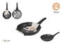 Masterchef Sarten 20 cm Aluminio Forjado 2.8 mm 3 Capas (6 Unidades)