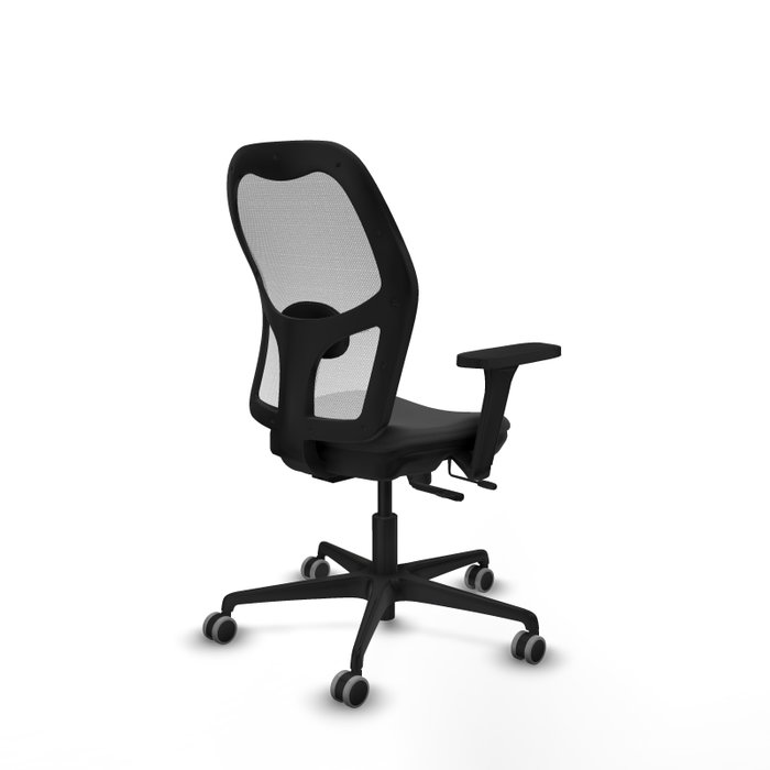 PIQUERAS Y CRESPO Silla de oficina Jorquera Gris oscuro y Blanco