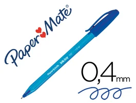 Papermate Bolígrafo Inkjoy 100 Punta Media Trazo 1mm Azul