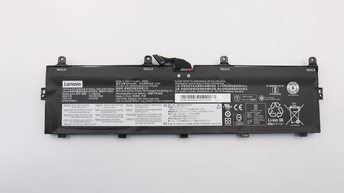 Lenovo Batería de iones de litio de 99Wh para ThinkPad P72 y P73 Lenovo Batería de iones de litio de 99Wh para ThinkPad P72 y P73