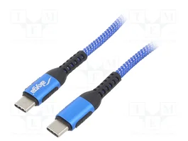 AKYGA Cable USB 2.0 a USB C de 0,5m Azul