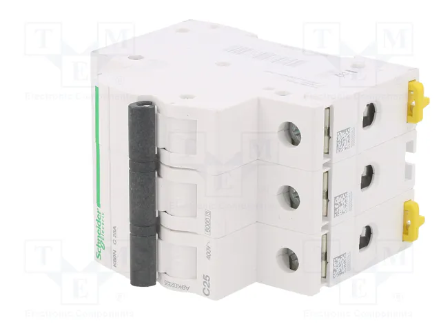 SCHNEIDER ELECTRIC Interruptor magnetotérmico ACTI9 K60N 25A 3 polos 6kA SCHNEIDER ELECTRIC Interruptor magnetotérmico ACTI9 K60N 25A 3 polos 6kA