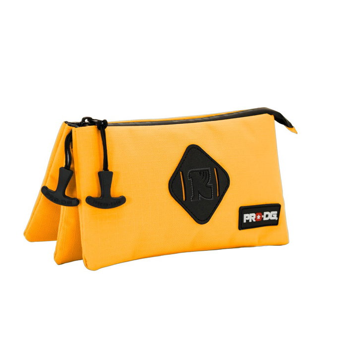 Pro-Dg Estuche Triple Smart Amarillo Repelente a Líquidos 11x23x7cm
