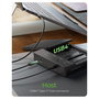ICY BOX IB-4013MCL-C4 Docking Station con Clonador para 4 Unidades SSD M.2 NVMe PCIe, USB 4.0 40 Gbit/s, Aluminio Negro