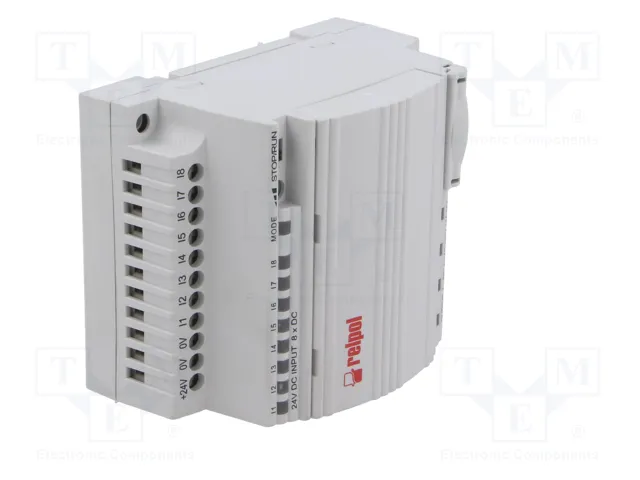 RELPOL Relé programable NEED 24V DC, 4 salidas, 8 entradas