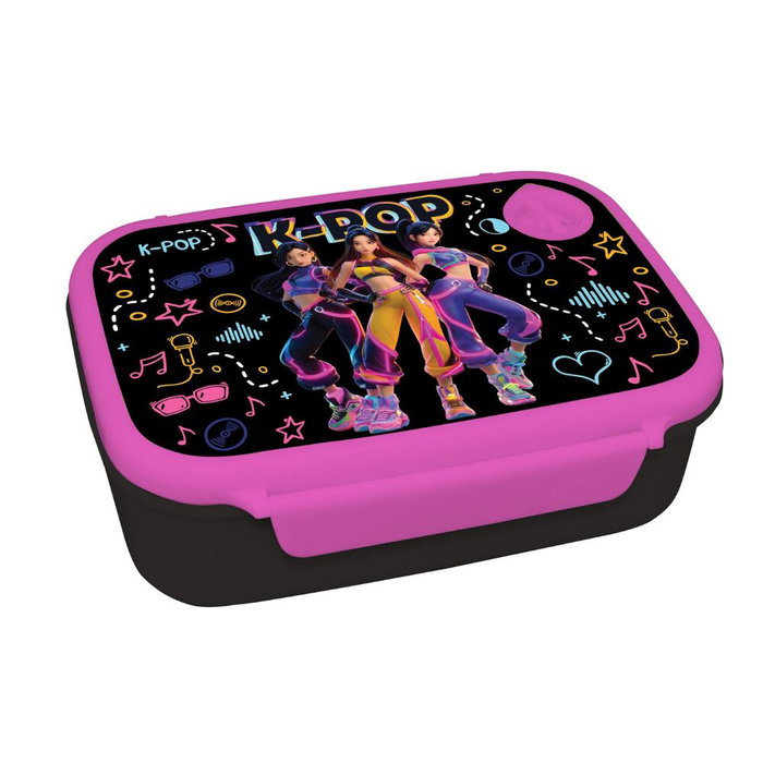 KPop Set de tupper de 800ml y botella de aluminio de 500ml
