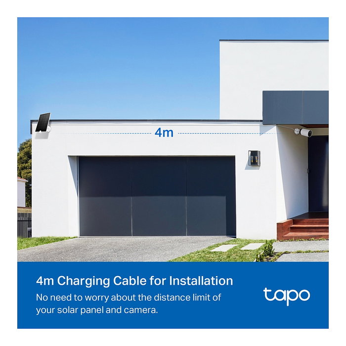 TP-Link Tapo A200 Panel Solar 4,5 W para Cámaras Tapo C425, C420 y C400
