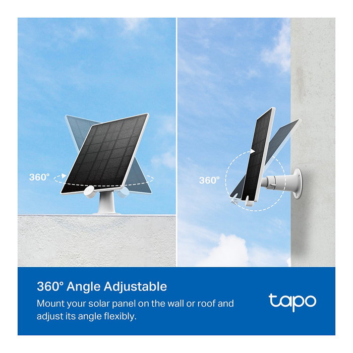 TP-Link Tapo A200 Panel Solar 4,5 W para Cámaras Tapo C425, C420 y C400