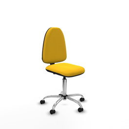 PIQUERAS Y CRESPO Silla de oficina Aýna Amarillo