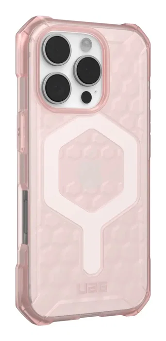 Urban Armor Gear Essential Armor funda iPhone 16 Pro Rosa (16 cm / 6.3") resistente a impactos con MagSafe UAG Urban Armor Gear Essential Armor funda iPhone 16 Pro Rosa (16 cm / 6.3") resistente a impactos con MagSafe UAG
