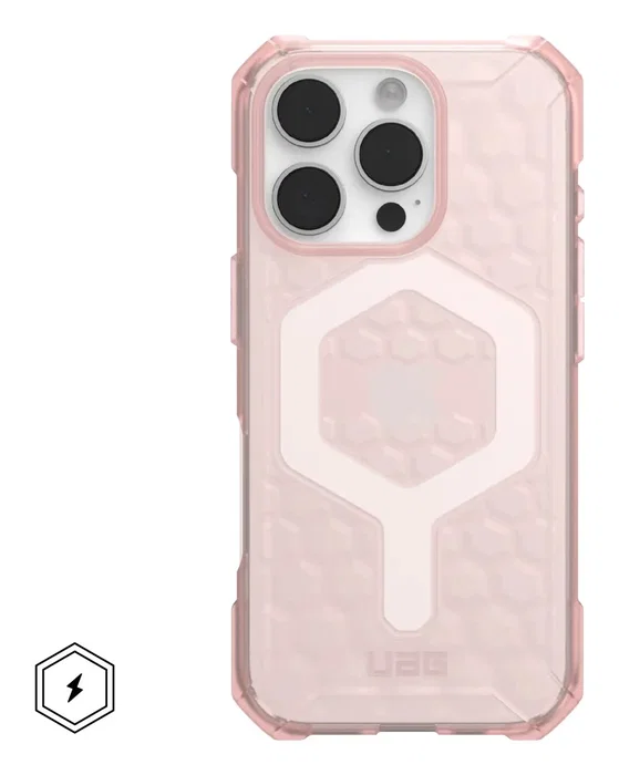 Urban Armor Gear Essential Armor funda iPhone 16 Pro Rosa (16 cm / 6.3") resistente a impactos con MagSafe UAG Urban Armor Gear Essential Armor funda iPhone 16 Pro Rosa (16 cm / 6.3") resistente a impactos con MagSafe UAG