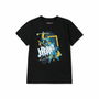 Camiseta de Manga Corta Infantil Jordan Jdb Jordan 3Peat Ss Negro