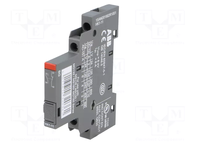 ABB Contactos auxiliares NO + NC laterales ABB Contactos auxiliares NO + NC laterales