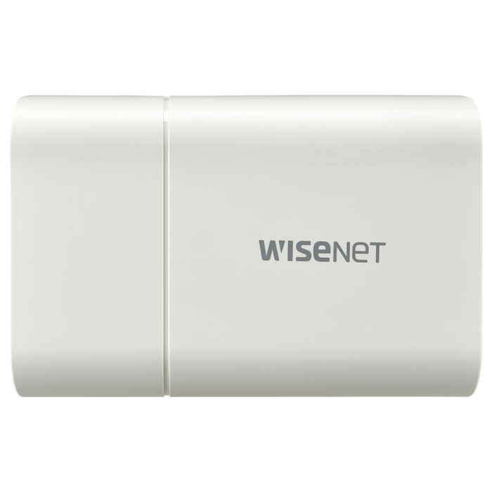 Hanwha Wisenet Cámara IP de Seguridad Interior 2MP XNB-6001 Box, PTZ Digital, 1080p Full HD, PoE, Alarma y Seguimiento Inteligente, Marfil