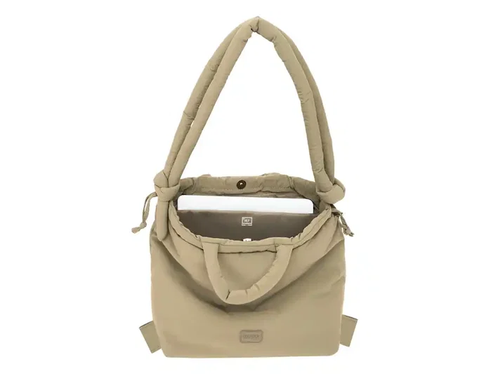 Safta Bolso Mochila Moos Capsula Beige 310x400x170 mm