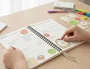 Imaginovo Bloc de Notas Adhesivas Fantasía para Niños, Pegatina Sorpresa, 80 Hojas, Tamaños Surtidos, Color Amarillo