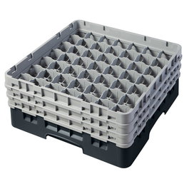 CAMBRO Cesta de lavado 49 compartimentos Negro
