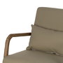 Mecedora Natural-Beige Tejido-Madera 66 X 88 X 80 cm