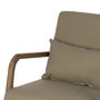 Ixia Mecedora Natural-Beige Tejido-Madera