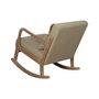 Ixia Mecedora Natural-Beige Tejido-Madera