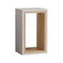 Hanah Home Mesa Lateral Sapphire Oak, White 30x50x25 cm Roble Zafiro Blanco