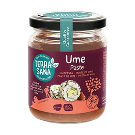 Terrasana Pasta Umeboshi 250g - Bote de Cristal con Ume y Shiso