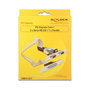 DeLOCK 89556 Tarjeta PCI Express x1, 2 Puertos Serie RS-232 + 1 Puerto Paralelo, Perfil Bajo, Chip ASIX AX99100, Compatible con Windows