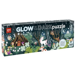 APLI KIDS Puzle Glow In The Dark Bosque Mágico 19692 con 200 Piezas que Brillan en la Oscuridad para Niños +6 Años