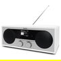 TechniSat DIGITRADIO 451 CD IR - Radio Despertador con CD, DAB+, FM, Bluetooth, WiFi, WLAN, 30 W, Pantalla 6.1 cm, Negro/Blanco
