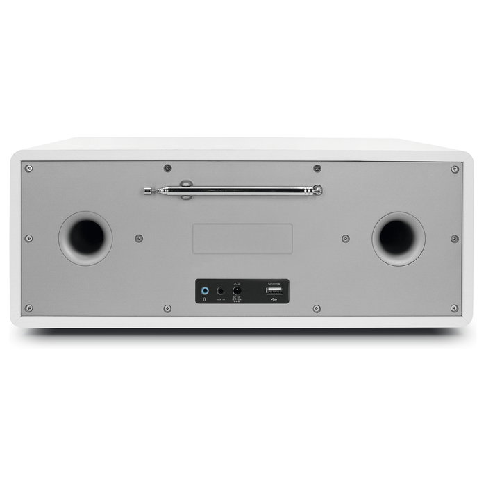 TechniSat DIGITRADIO 451 CD IR - Radio Despertador con CD, DAB+, FM, Bluetooth, WiFi, WLAN, 30 W, Pantalla 6.1 cm, Negro/Blanco