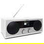 TechniSat DIGITRADIO 451 CD IR - Radio Despertador con CD, DAB+, FM, Bluetooth, WiFi, WLAN, 30 W, Pantalla 6.1 cm, Negro/Blanco