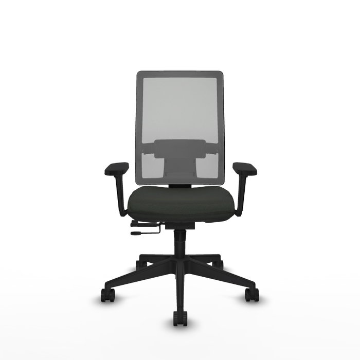 PIQUERAS Y CRESPO Silla de oficina Horna con mecanismo Sincro/Traslack, brazos 3D y malla Gris PIQUERAS Y CRESPO Silla de oficina Horna con mecanismo Sincro/Traslack, brazos 3D y malla Gris