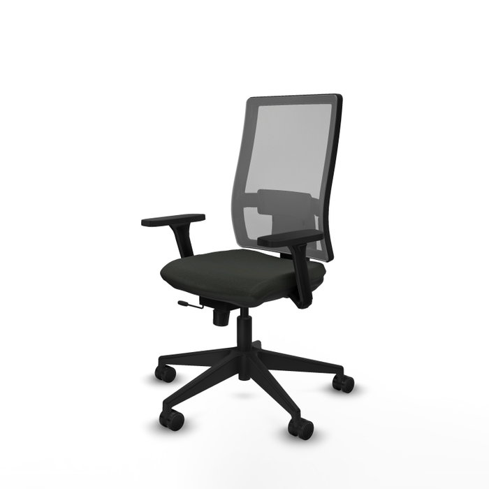 PIQUERAS Y CRESPO Silla de oficina Horna con mecanismo Sincro/Traslack, brazos 3D y malla Gris PIQUERAS Y CRESPO Silla de oficina Horna con mecanismo Sincro/Traslack, brazos 3D y malla Gris