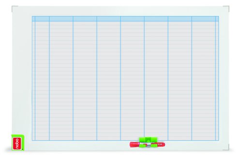 Nobo Planning Magnético Performance Semanal 710x50x1030 mm