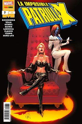 Panini España S.A. PATRULLA-X 34, Uncanny X-Men v2, 17 USA, Vengadores Vs. X-Men